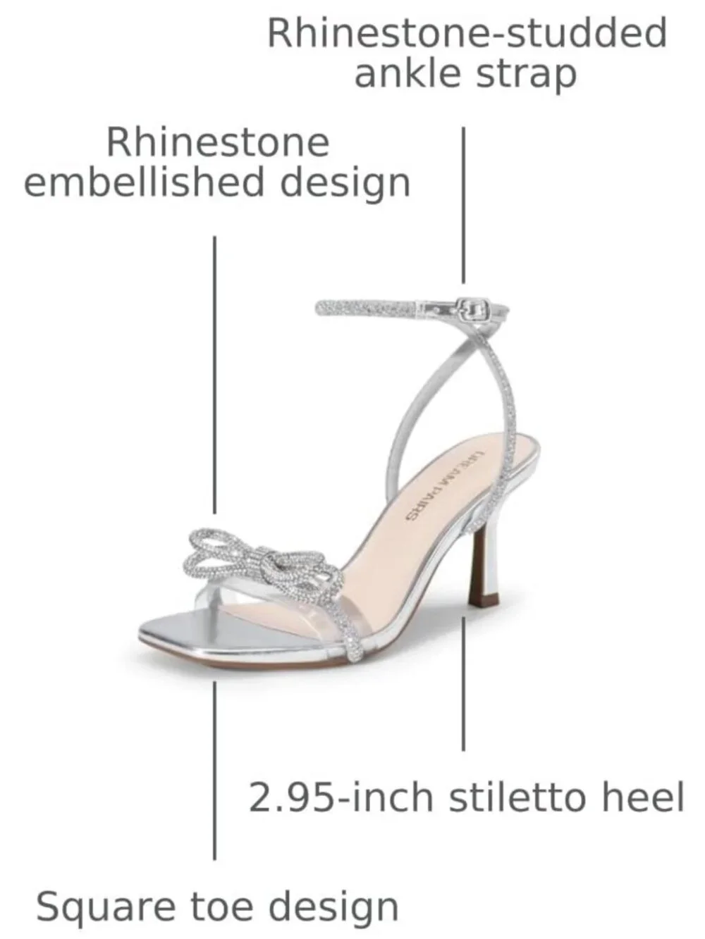Stylish Women's Ankle Strap Low Heel Sandals - Comfortable Summer Footwear